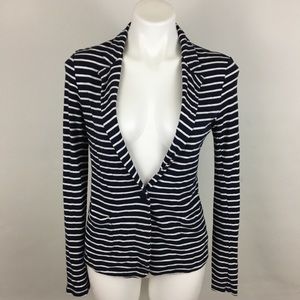velvet graham spencer cardigan Blue Button Front